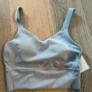 Lululemon Blue tank with Sweetheart Neckline